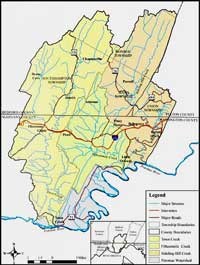 watersheds map